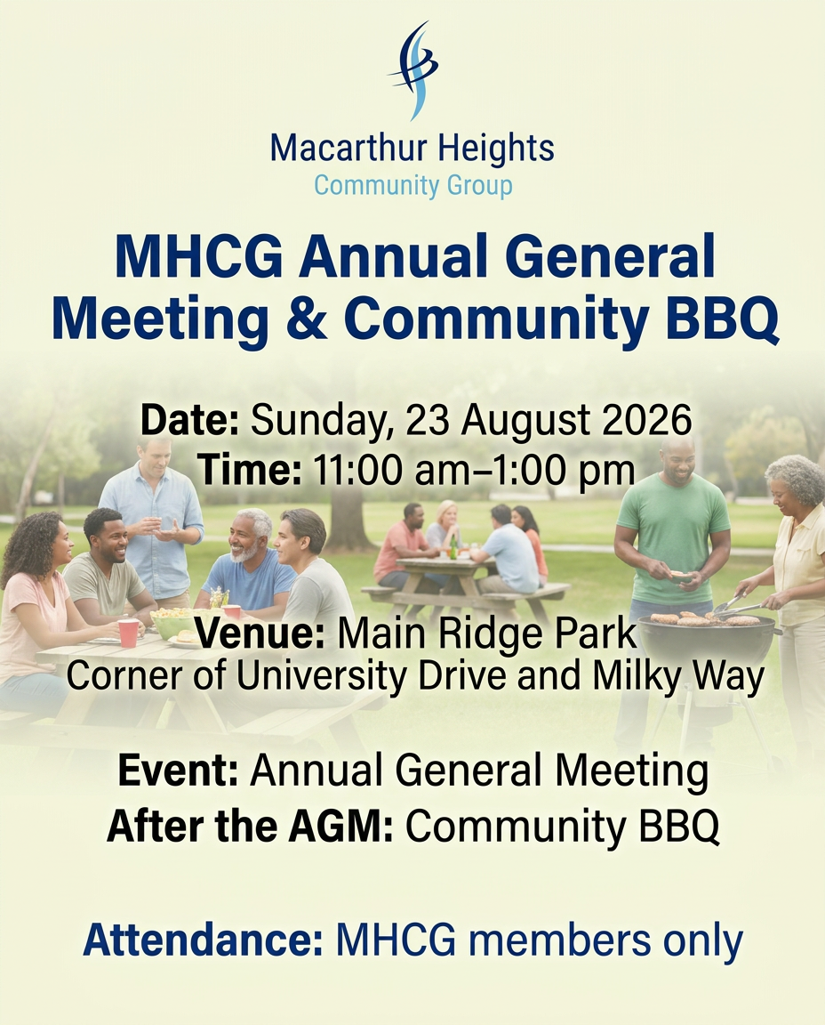 MHCG Annual General Meeting 2026