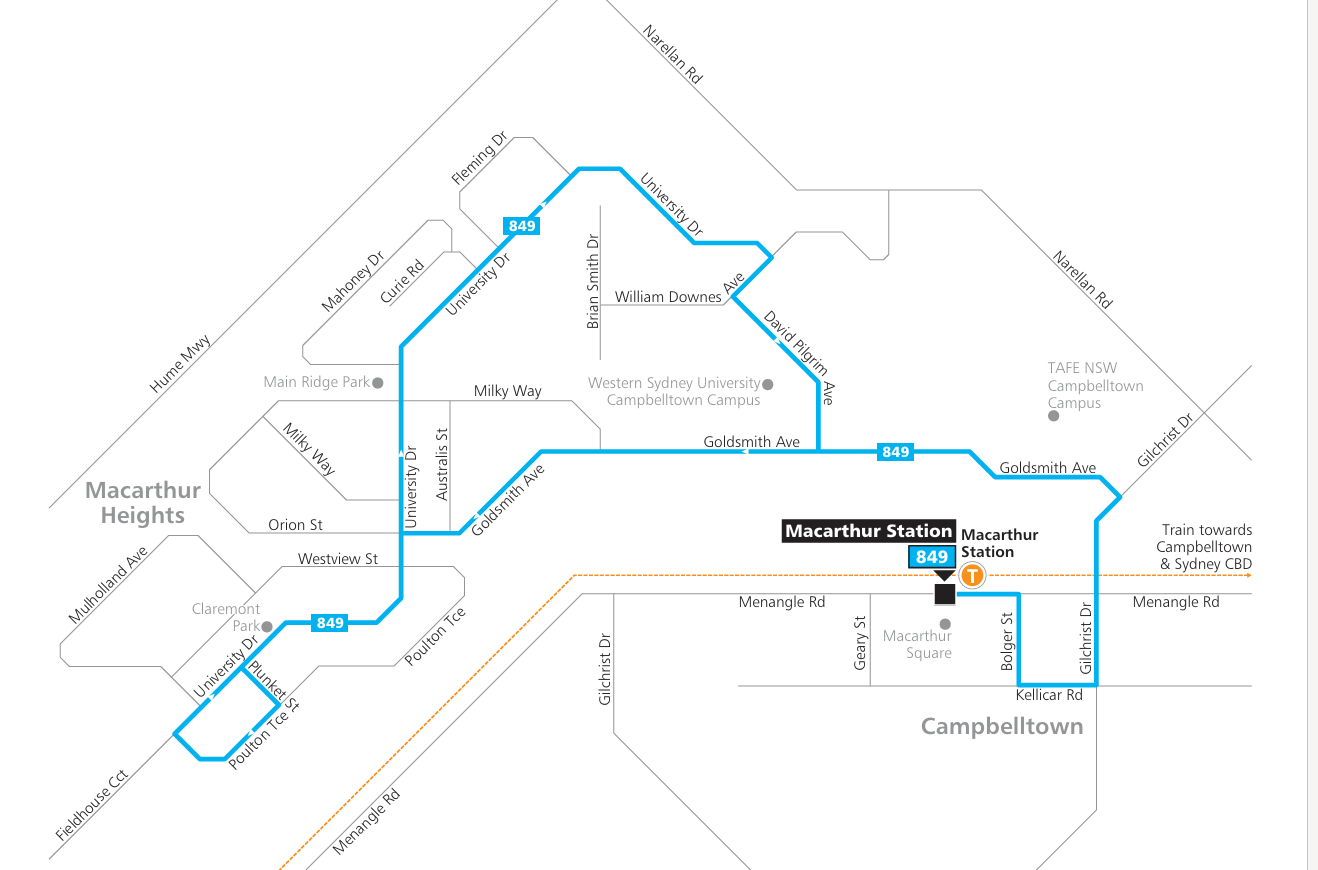 Route map
